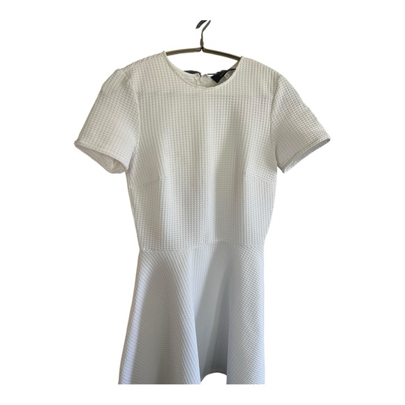 Opening Ceremony White Textured Mini Dress Size Small - Picture 9 of 16